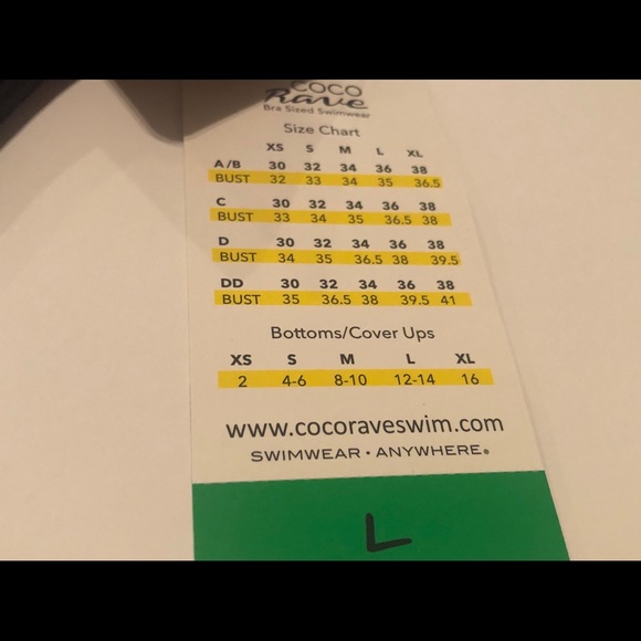 Rave Swimwear Bottom - Size L - Picture 2 of 3